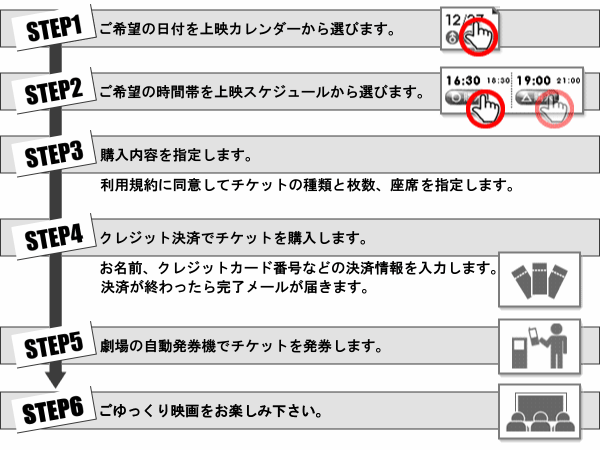 天文館シネマパラダイス 購入方法